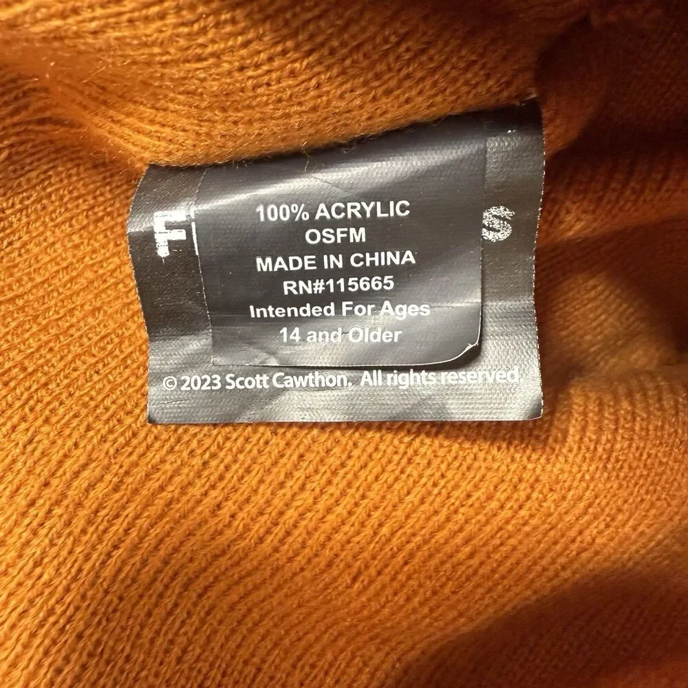 Five Nights At Freddy's FNAF Freddy Fazbear Braided Tassel Beanie Laplander Hat - Picture 6 of 7